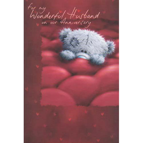 Wonderful Husband Anniversary Me to You Bear Card £1.44